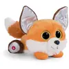 Peluche renard couché Nici Glubschis Runizzi Orange 15 cm 49235
