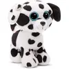 Peluche dalmatien Nici Glubschis Dottino Noir 15 cm 49696