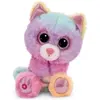 NICI GLUBSCHIS Doudou chat Miss Melli 15 cm - Chat en peluche coloré avec de grands yeux scintillants, peluche pour les amateurs de doudous - 49394