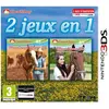 Koch Media 2 jeux en 1: mon cheval western & mon haras 3D - au galop vers l'aventure