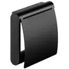 Keuco Porte-papier toilette Plan noir avec couvercle