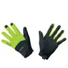 Paire de gants long gore wear c5 gore tex infinium noir jaune fluo