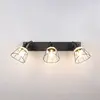 Reality Leuchten Plafonnier Jerome, longueur 62 cm, à 3 lampes, métal ...