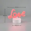 Reality Leuchten Lampe de table LED Amor, blanc, plastique, batterie, ...