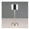Reality Leuchten Jeff R59151107 Lampe de table à 4 LED avec batterie e...