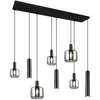 Lampe suspendue pour table à manger Mataro avec pendules - 364100832