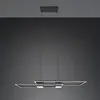 Trio Lighting Led Lampe à suspendre Albany Noir 100x28 cm Plafonnier