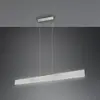 Trio Lighting Suspension LED Galway, nickel mat, up/down, CCT, métal