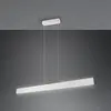Trio Lighting Suspension LED Galway, gris clair, up/down, CCT, métal