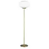 Lampadaire vintage verre et métal Fomento Trio Lighting