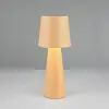 Trio Lighting Lampe à poser Nubian, beige, hauteur 40 cm, métal, E27