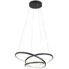 Trio Lighting Suspension LED Darvin longueur 64 cm noir mat métal CCT