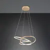 Trio Lighting Suspension LED Darvin longueur 64 cm, doré, métal, CCT