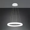 Trio Lighting Suspension LED Cardona, Ø 75 cm, blanc, CCT, métal