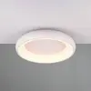 Trio Lighting Plafonnier LED Cardona, Ø 46,5 cm, blanc mat, métal, CCT