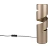 Trio Lighting Lampe à poser Stream, brun, hauteur 35 cm, métal, GU10