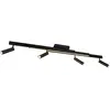 Trio Lighting Spot pour plafond LED Zeno, 4 spots, noir mat, métal