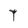 Reality Leuchten Spot LED solaire Festival, noir mat, RVB, capteur