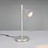 Trio Lighting lampe à poser LED Romeo, hauteur 40 cm, couleur nickel, ...