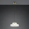 Suspension en verre transparent