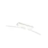 Plafonnier Applique Murale Led Blanc Forme Vague L 79 Cm