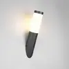 Trio Lighting Applique d'extérieur Trioto, noir mat, hauteur 39 cm, ac...