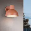 Applique de jardin, Applique outdoor IP44 Elbe Terracotta en Metal Tri...