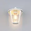 Trio Lighting Applique d'extérieur murale VENTA, blanche, douille en b...