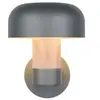Trio Lighting Applique d'extérieur Fraser, gris/aspect bois, aluminium...