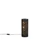 Reality Leuchten Lampe de table LED Taco, noir, plastique, hauteur 34,...