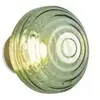 Reality Leuchten Applique LED rechargeable Earl, laiton/vert, verre, Ø...