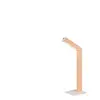 Reality Leuchten Lampe à poser LED rechargeable Skip, MDF, couleur boi...