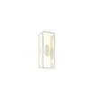 Trio Lighting Applique d'extérieur Garonne, blanc mat, aluminium moulé...