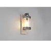 Trio Lighting Applique d'extérieur Sambesi, aspect bois, détecteur cré...