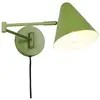 Trio Lighting Applique murale Cosima, verte, saillie 54 cm, métal