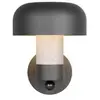 Trio Lighting Applique d'extérieur Fraser Sensor gris/aspect béton, al...