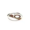 Reality Leuchten Plafonnier LED Horus, café, 2500 lm, 3000 K, métal
