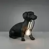 Lampe design en plastique noir