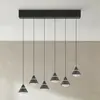 TRIO Leuchten Romeo Suspension à 6 sources lumineuses, LED, 337010632,
