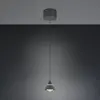 Trio Lighting Suspension LED Romeo, Ø 14 cm, noir, métal, CCT