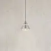 Trio Lighting Suspension LED Romeo, Ø 14 cm, couleur nickel, métal, CC...