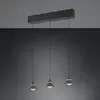 TRIO Leuchten Romeo Suspension à 3 sources lumineuses, LED, 337010332,