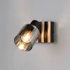 Reality Leuchten Spot Travia, à 1 lampe, noir/gris fumé, interrupteur