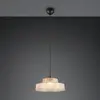 Suspension en verre ambre