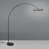 Trio Lighting Lampadaire LED Amador, noir, hauteur 205 cm Métal
