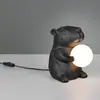 Reality Luminaires Lampe de table CAPI noir L x H x P 23 x 25 x 16 cm ...