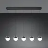 Lampe Suspendue À 5 Lumières Senta Chrome - R33555106