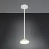Trio Lighting Suspension LED Tarsia, blanc mat, Ø 21 cm, verre