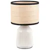 Lampe design, Lampe vintage en céramique 26 cm Formentera Blanc en Cér...