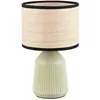 Lampe design, Lampe vintage en céramique 26 cm Formentera Vert en Céra...